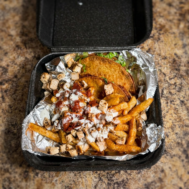 Tacos & Chips Basket.